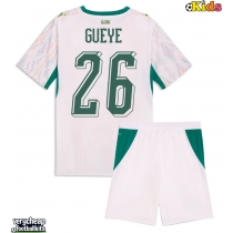 Senegal Pape Gueye #26 Replica Home Minikit World Cup 2026 Short Sleeve (+ pants)